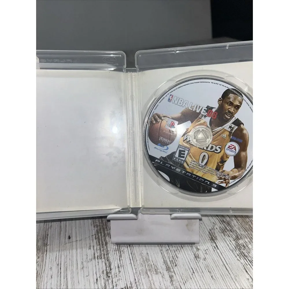NBA Live 08 - Playstation 3 Video Games Case‎ And Disc Only ML338